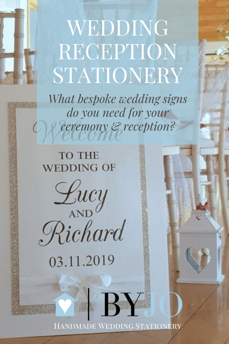 what bespoke wedding signs do you need