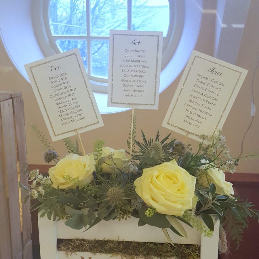 5 alternative wedding table plan ideas By Jo Cardiff